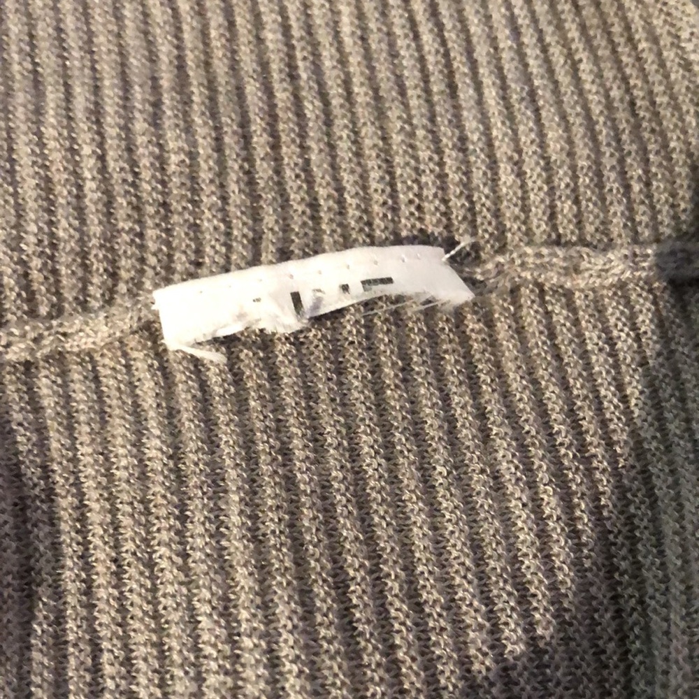 Line The Label Taupe Lightweight Ribbed Sweater - Picture 9 of 9